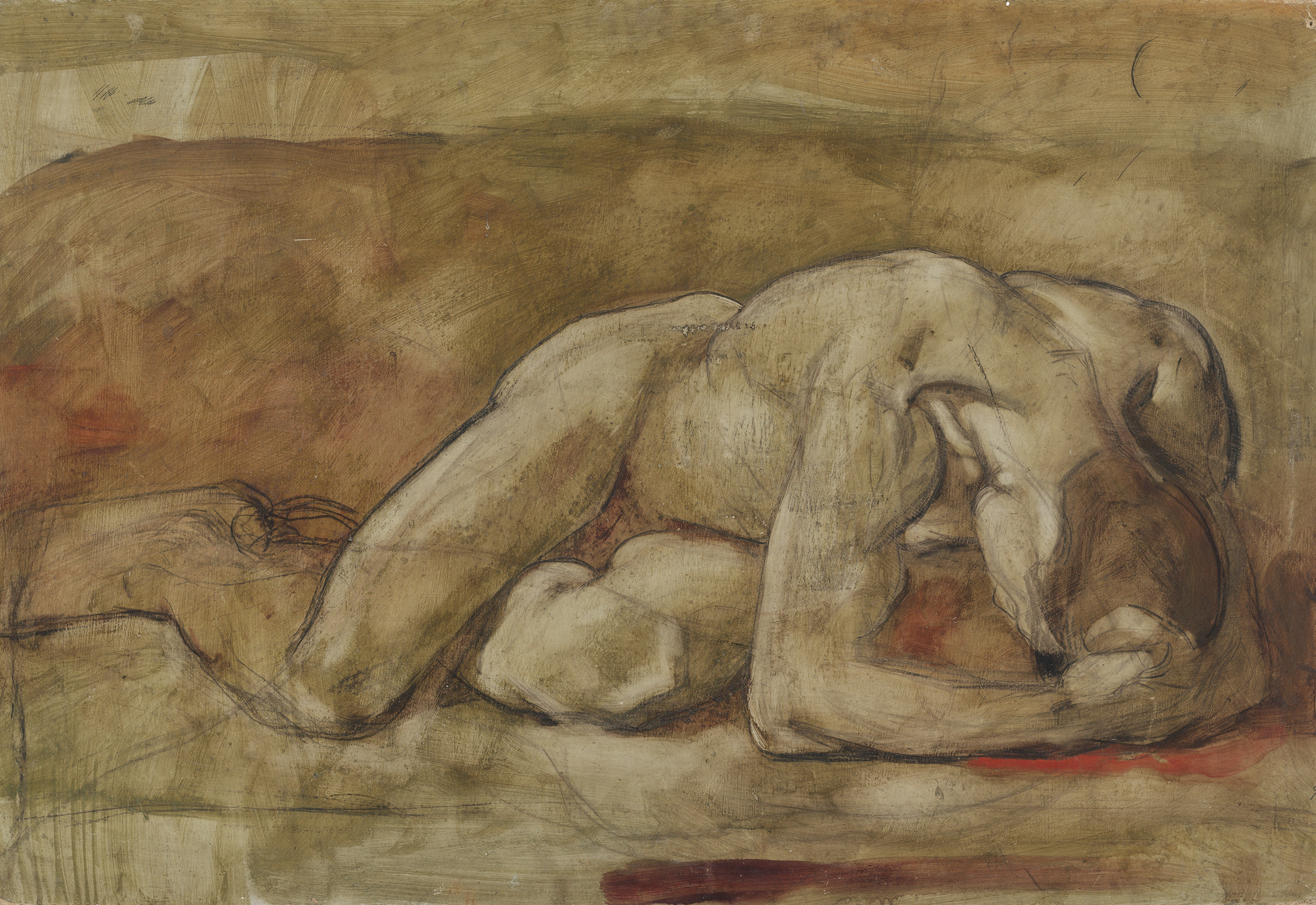 liegender Akt - kunsthallekarlsruhe-2027